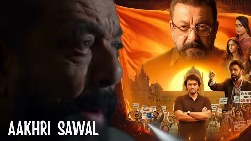 संजय दत्त स्टारर पॉलिटिकल थ्रिलर फिल्म 'आखिरी सवाल' सिनेमाघरों के बाद अब ओटीटी प्लेटफॉर्म पर रिलीज हो गई है।