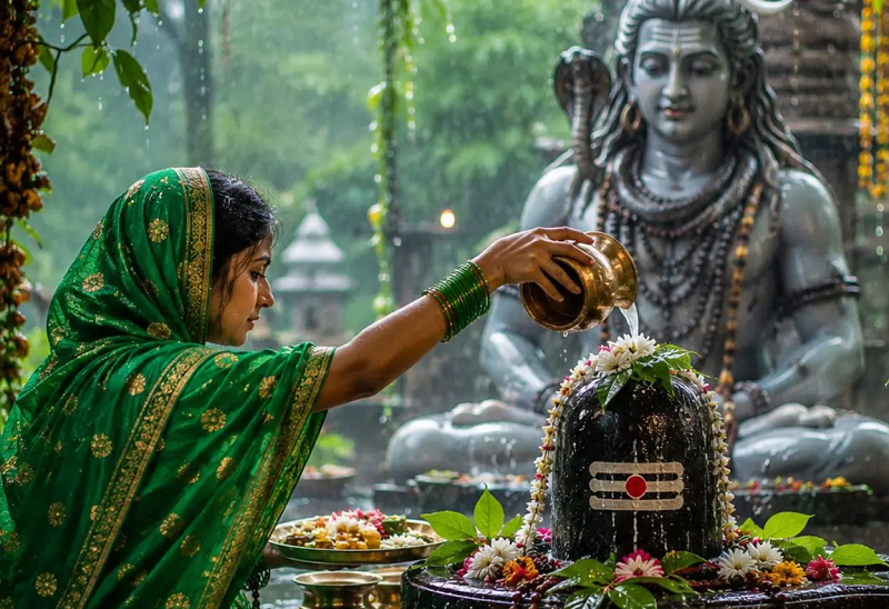 सावन सोमवार पर मनोकामना अनुसार करें शिवलिंग का अभिषेक, शास्त्रों में बताए गए हैं विशेष धार्मिक उपाय