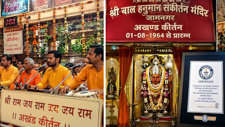 जामनगर के बाल हनुमान मंदिर में 60 वर्षों से अविरल जारी है राम नाम का अखंड जाप, गिनीज बुक में दर्ज हुआ नाम