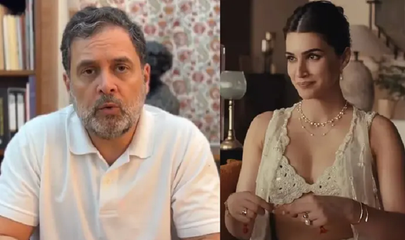 कृति सैनन के रक्षाबंधन विज्ञापन पर ट्रोलिंग के बीच राहुल गांधी ने किया समर्थन, महिला की पसंद और स्वतंत्रता पर दिया संदेश