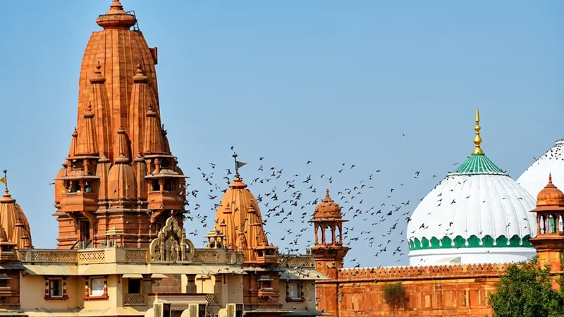 UP: श्रीकृष्ण जन्मभूमि कारसेवा का आज शंखनाद, साध्वी ऋतंभरा समेत 12 संतों को पुलिस का रेड कार्ड नोटिस