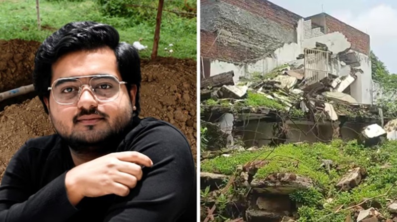 अतीक के टूटे पुश्तैनी घर से कब्रिस्तान तक जाएगा अबान का शव, आज पिता की कब्र के बगल में होगा दफन