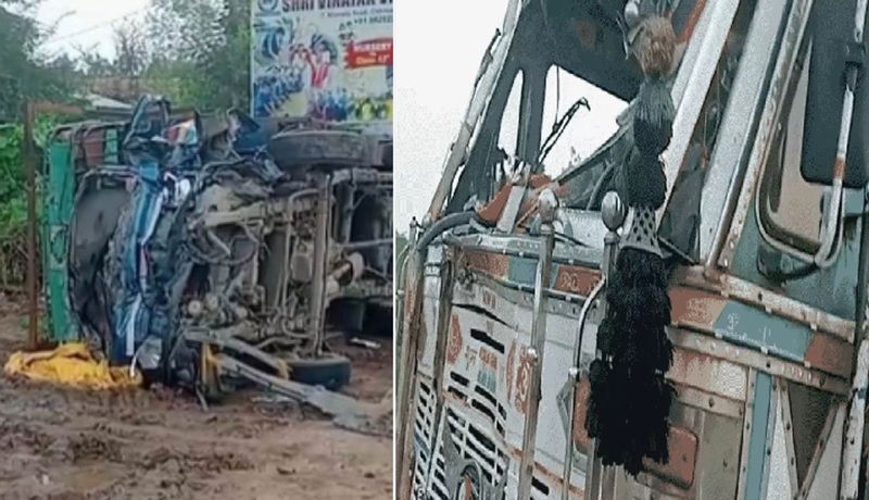 भिंड में भीषण सड़क हादसा, गायों को बचाने के चक्कर में ट्रक से टकराई पिकअप, 8 मजदूरों की मौत- 23 घायल