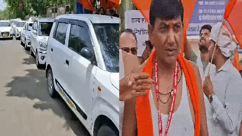 भोपाल से शुरू हुआ कैब ड्राइवरों का आंदोलन, उचित किराया नीति की मांग; प्रदेशव्यापी हड़ताल की चेतावनी