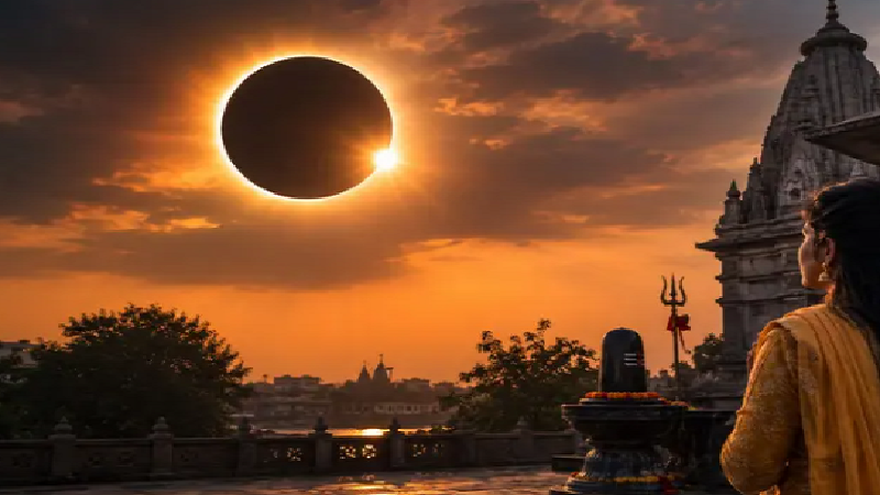 Surya Grahan 2026 Timing: रात 9:04 बजे से शुरू होगा सूर्य ग्रहण, भारत में नहीं दिखेगा; जानें क्या होंगे नियम