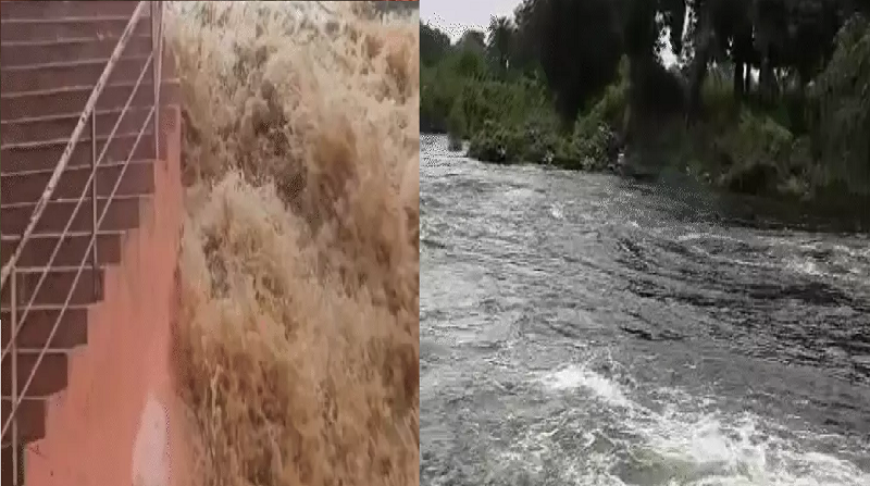 मध्य प्रदेश में बारिश ने फिर बढ़ाई चिंता, पूर्वी हिस्से में तेज बारिश की चेतावनी; सतना में सड़क पर चढ़ा नदी का पानी