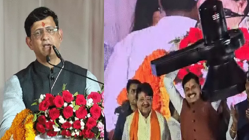 MP की राजनीति में एक दिन के कई रंग: शिवलिंग लेकर दिखे सीएम तो जीप में ज्यादा भीड़ पड़ी भारी बच्चों ने पूछे विकास के सवाल
