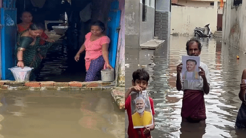 बारिश ने प्रयागराज में मचाई तबाही, 5 हजार घर जलमग्न; 6 फीट तक पानी में फंसे लोग बोले- क्या खाएं, कहां जाएं?