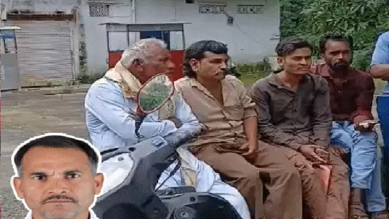 बैरसिया रोड पर तेज रफ्तार ट्रक ने ली मैकेनिक की जान, पीछे से टक्कर के बाद दो ट्रकों के बीच फंसे प्यारे मियां