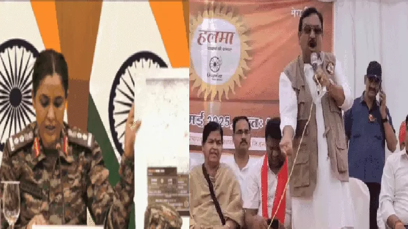 आतंकवादियों की बहन बयान पर विजय शाह को लेकर सुप्रीम कोर्ट में सुनवाई: अभियोजन मंजूरी का फैसला राज्यपाल के पास, कोर्ट ने कहा रिपोर्ट पेश करें