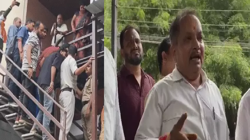 सीलिंग से सहमा भोपाल का कारोबार अरेरा कॉलोनी में निगम टीम का विरोध 15 से ज्यादा प्रतिष्ठान बंद व्यापारियों ने मास्टर प्लान की मांग उठाई