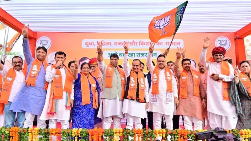 कांग्रेस के गढ़ में BJP का बड़ा दांव, जयपुर निगम चुनाव में उतारे 8 मुस्लिम उम्मीदवार, 51 महिलाओं को टिकट